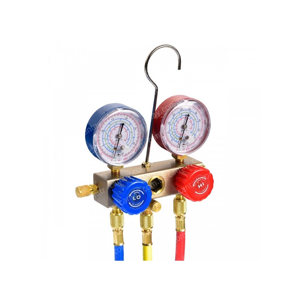 Gaz Şarj Manifold Seti R-22, R-404, R-410, R-134a