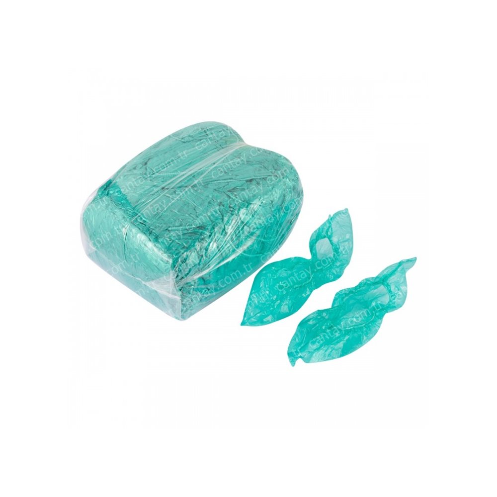 Çift Lastik 40 Micron Galoş - yeşil (1.550 gr)