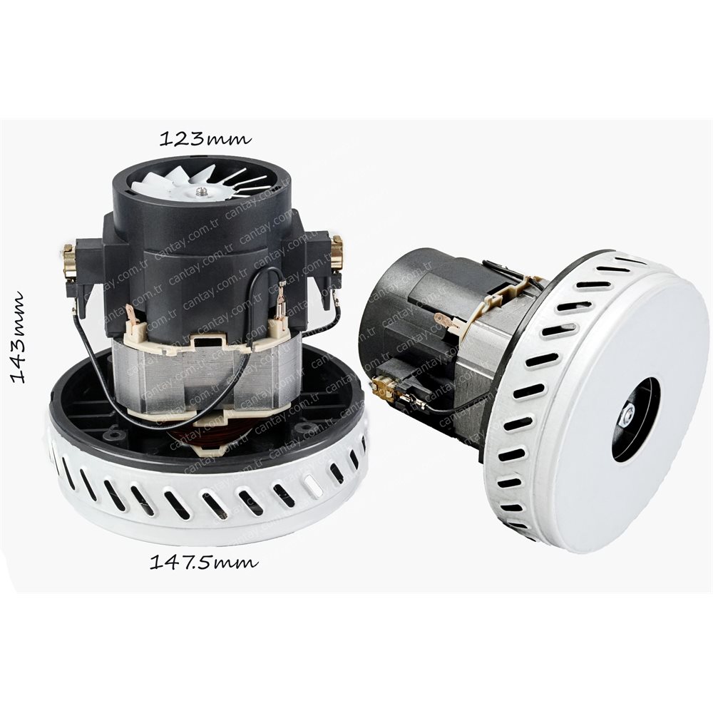 Srv-51 Elek. Süpürge Motoru Düz Taban 1400W