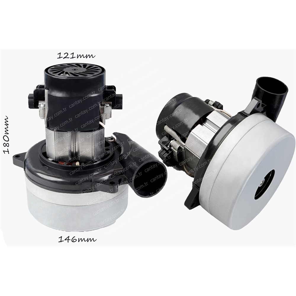 Srv-70 Egzozlu Çift Fanlı  Elek. Süpürge Motoru 1200W