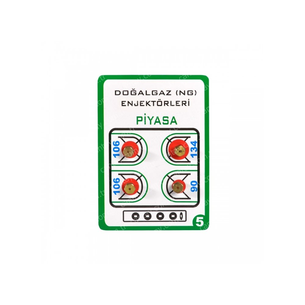 6 mm Doğalgaz Enjektör