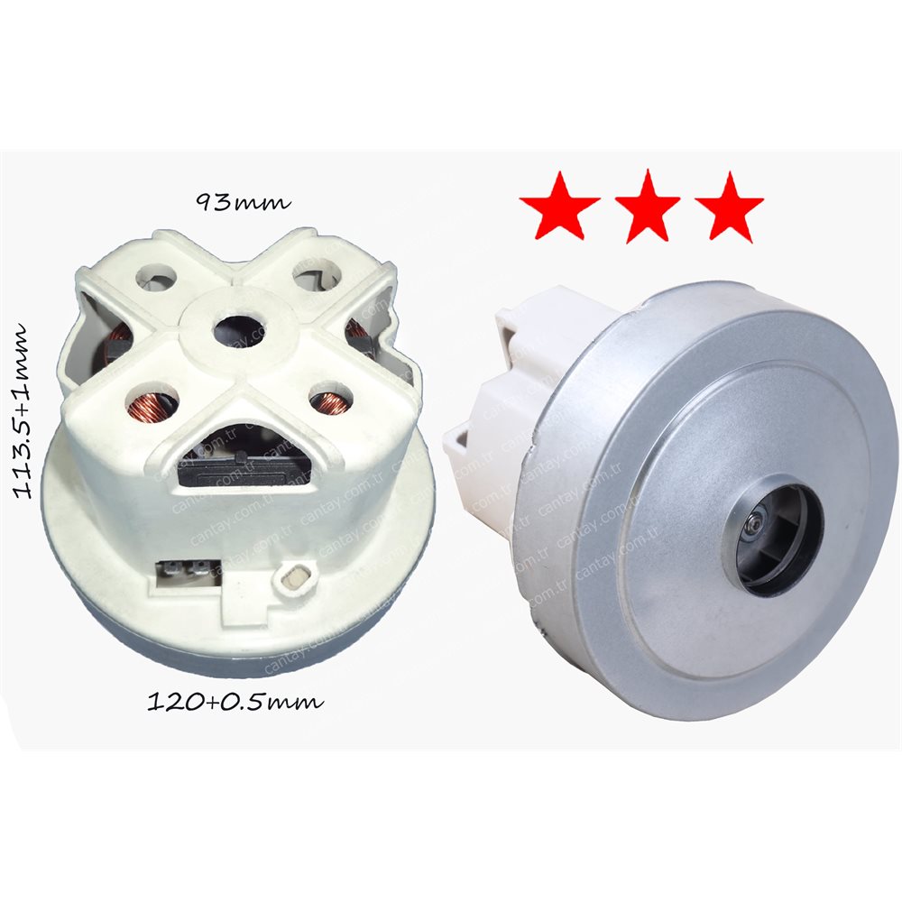 Srv-65CP Philips Elek. Süpürge Motoru 1600W (bakır sargı)