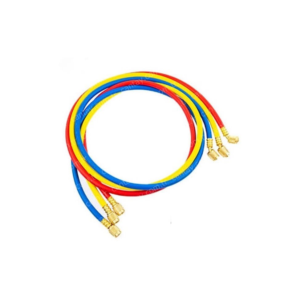 90 cm Gaz Şarj Hortum Seti R-22, R-134a, R-404a