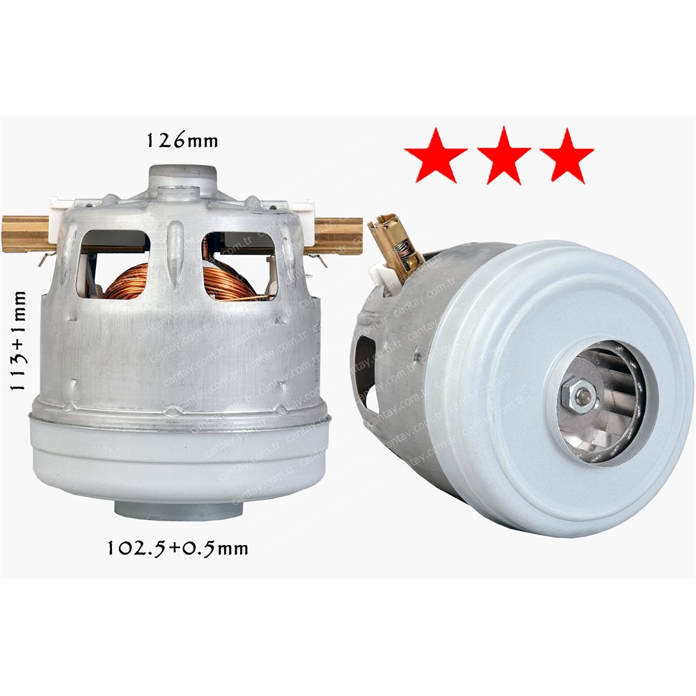 Srv-27CP Bosch Elek. Süpürge Motoru 1600W (bakır sargı)