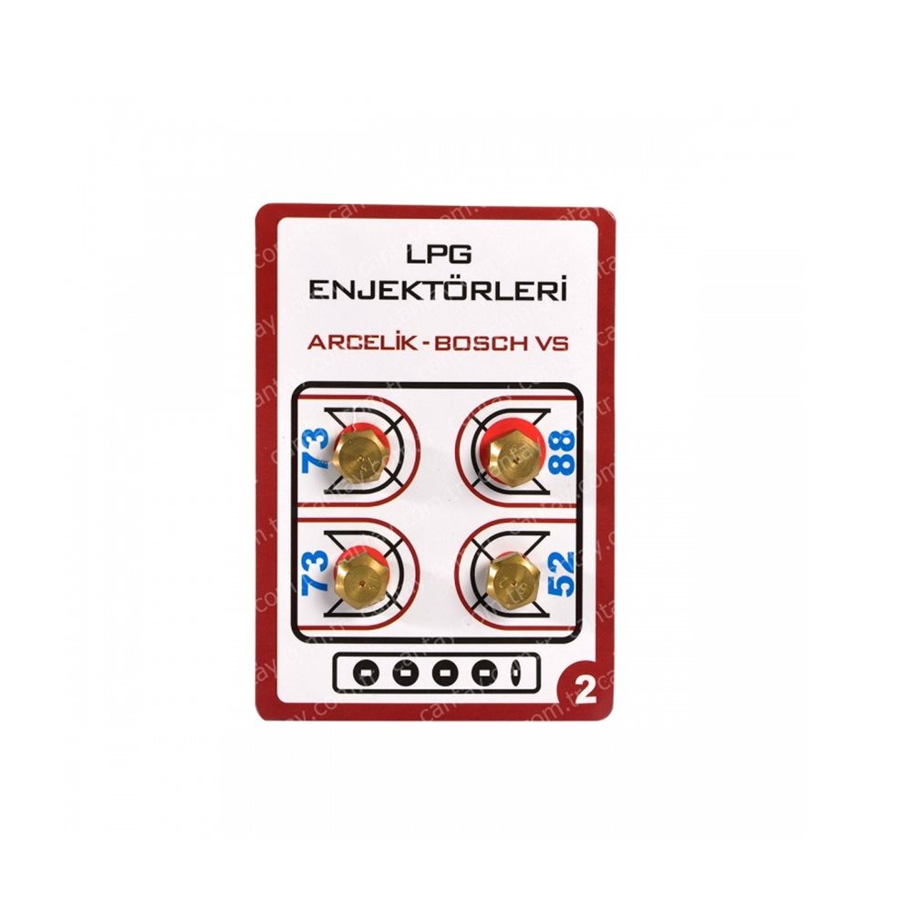 9 mm LPG Enjektör