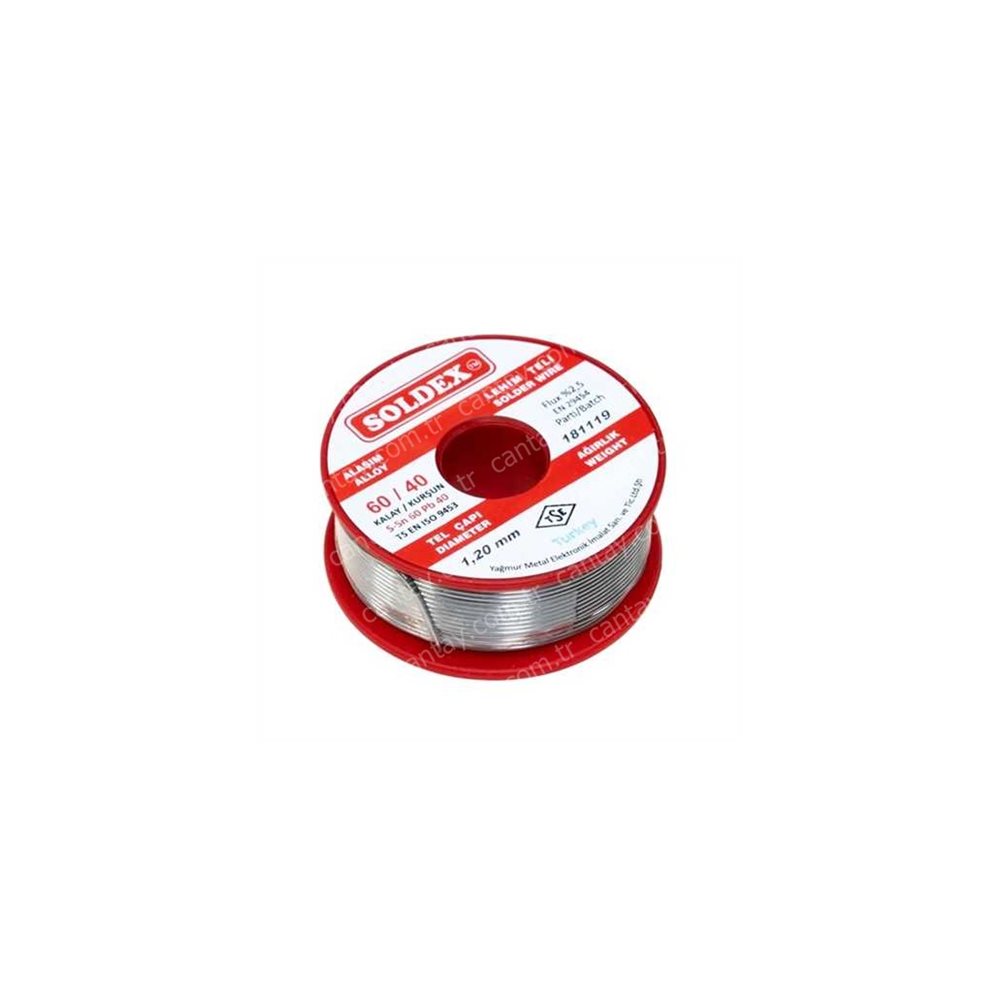 Soldex 60/40 Makara Lehim 1.20 mm 200 gr