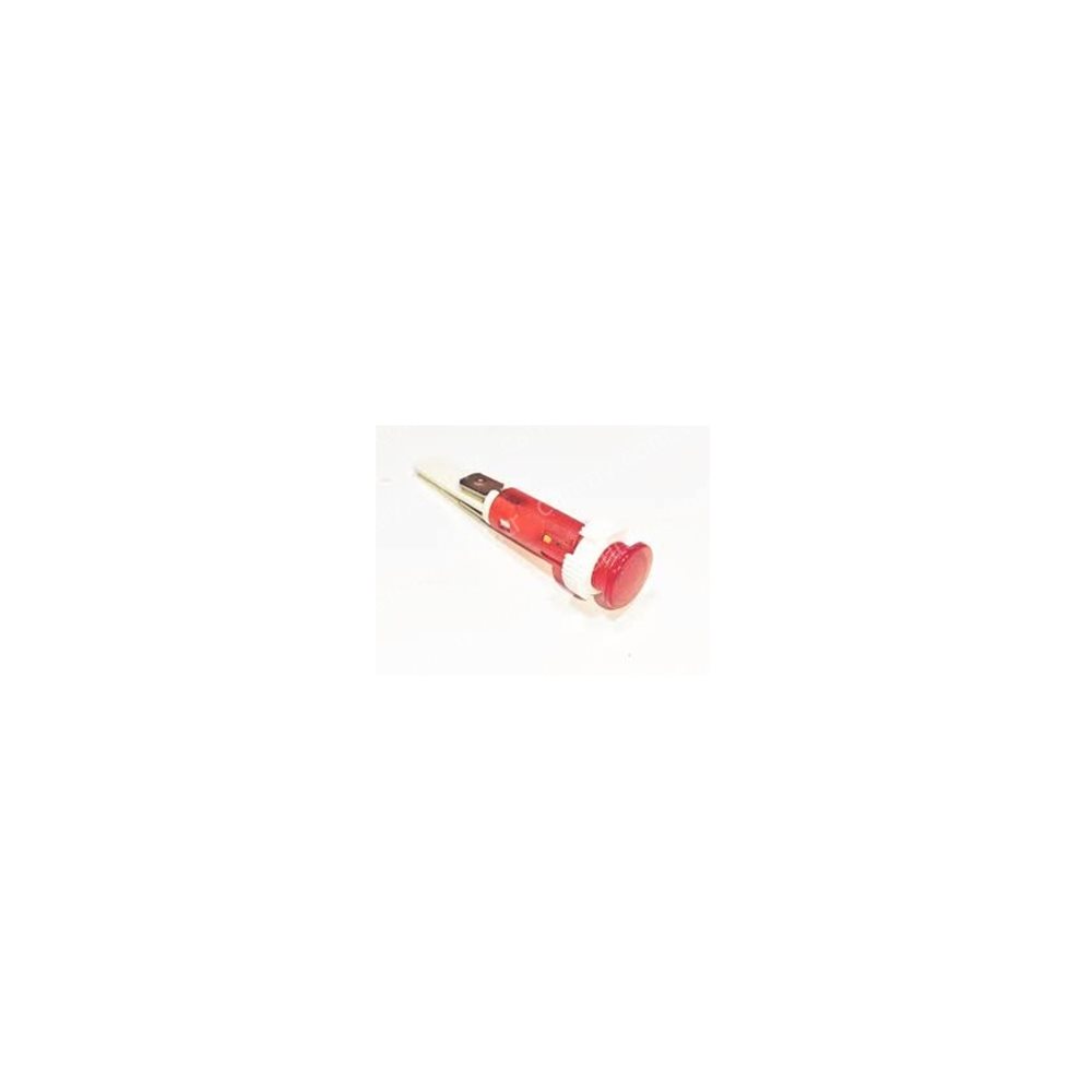 10 mm Soketli Sinyal Lambası 220 V (kırmızı)