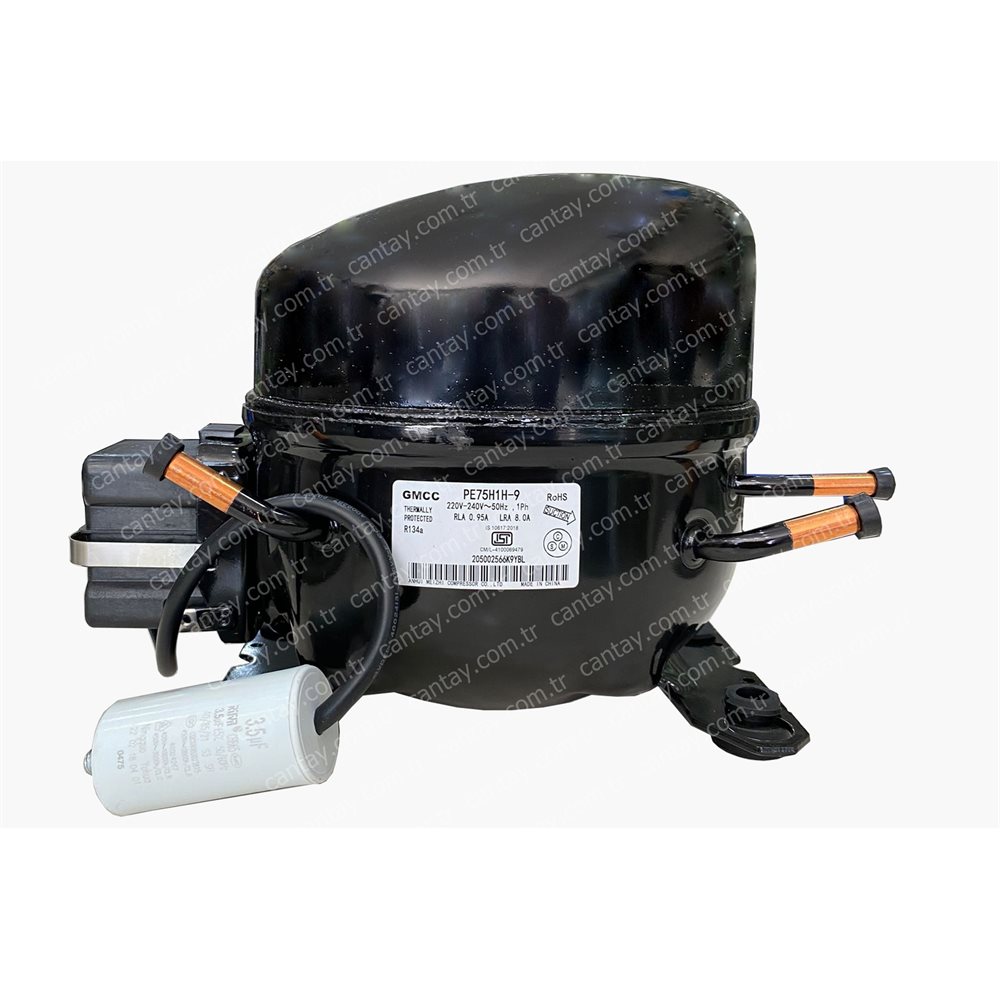 Gmcc PE75H1H-9 1/4++185 kcal R-134a Kompresör