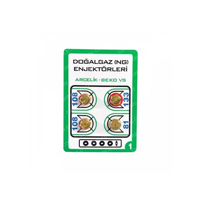 9 mm Doğalgaz Enjektör