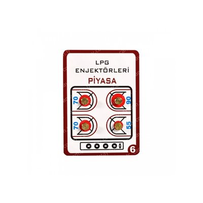 6 mm Lpg Enjektörü